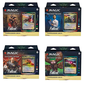 Wizards of the Coast Trading Card Games > Magic The Gathering Magic the Gathering: Fallout Commander Decks