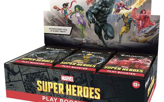 Wizards of the Coast Trading Card Games > Magic The Gathering MAGIC THE GATHERING: MARVEL SUPER HEROES PLAY BOOSTER 195166313603 WOCD53560003