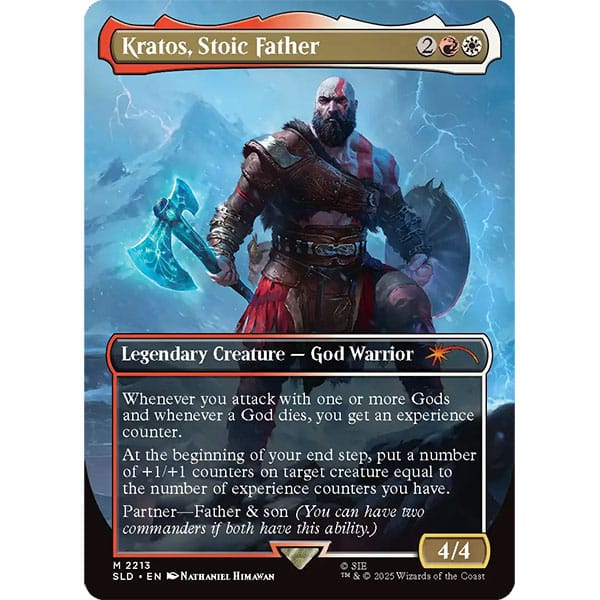 Wizards of the Coast Trading Card Games > Magic The Gathering MAGIC THE GATHERING: SECRET LAIR DROP - GOD OF WAR: REDEMPTION 195166308494 WOCD5188