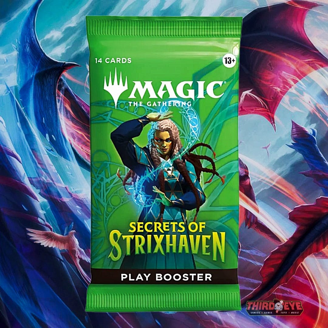 Magic The Gathering: Secrets of Strixhaven Play Booster Pack Magic The Gathering: Secrets of Strixhaven Play Booster Pack