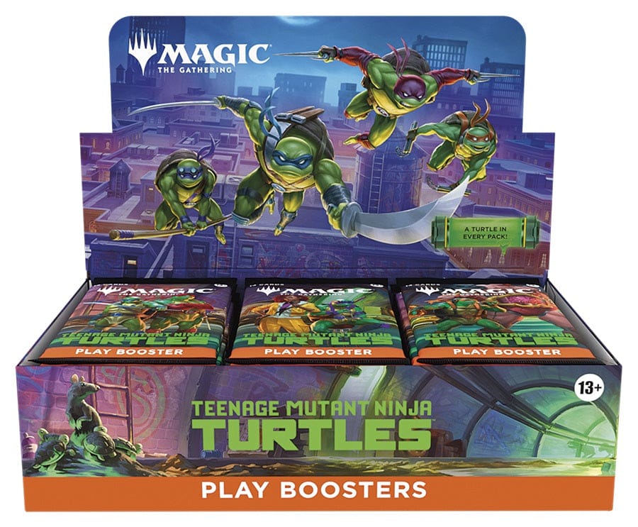 Wizards of the Coast Trading Card Games > Magic The Gathering Magic The Gathering: Teenage Mutant Ninja Turtles Play Booster 195166308036 WOCD5163