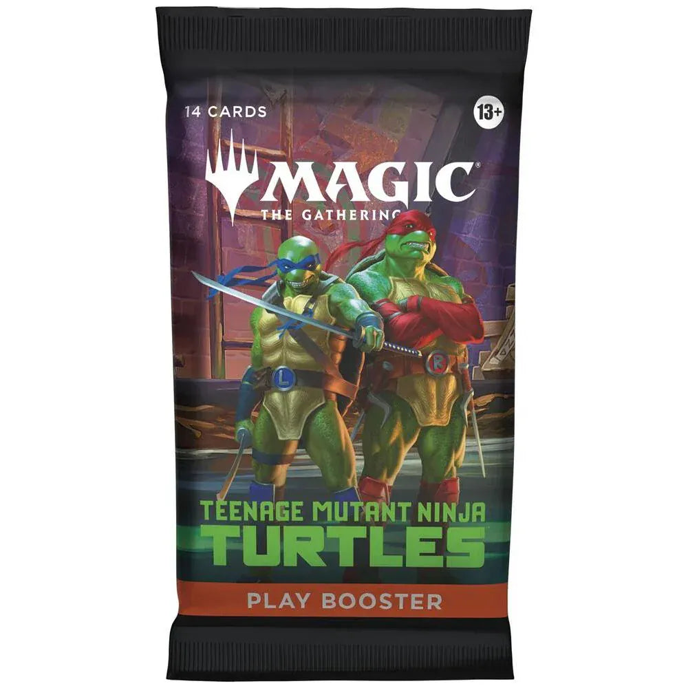 Wizards of the Coast Trading Card Games > Magic The Gathering Magic The Gathering: Teenage Mutant Ninja Turtles Play Booster Pack 195166308029 WOCD5163-1