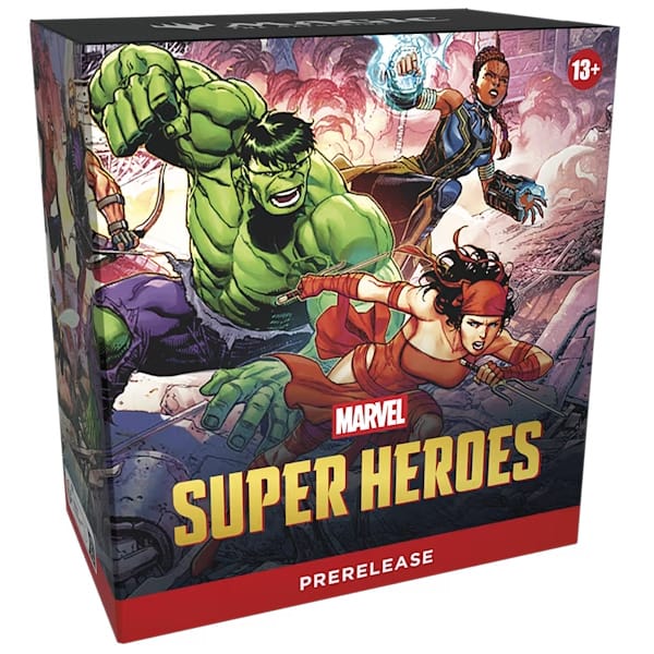 Wizards of the Coast Trading Card Games > Magic The Gathering MAGIC THE GATHERING: UNIVERSES BEYOND - MARVEL SUPER HEROES PRERELEASE PACK 195166315447 WOCD5368
