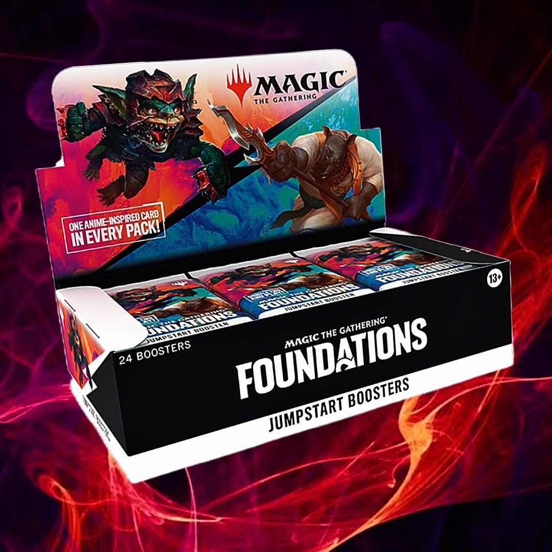 Wizards of the Coast Trading Card Games > Magic The Gathering MTG: Foundations Jumpstart Booster Box 195166251653 WOCD3231