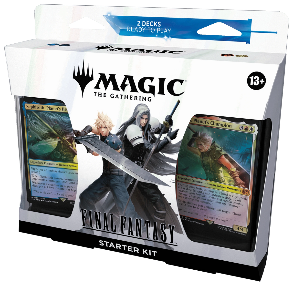 Wizards of the Coast Trading Card Games > Magic The Gathering MTG: Universes Beyond- Final Fantasy Commander Deck Bundle 87187196