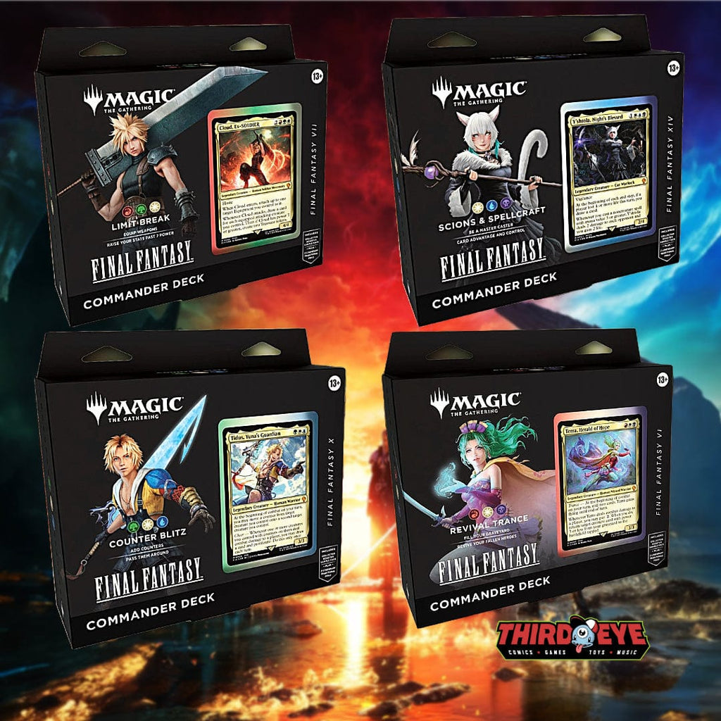 MTG: Universes Beyond- Final Fantasy Commander Deck Bundle MTG: Universes Beyond- Final Fantasy Commander Deck Bundle