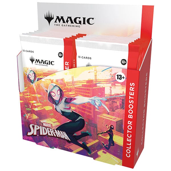 Wizards of the Coast Trading Card Games > Magic The Gathering MTG: Universes Beyond- Marvel Spider-Man Collector's Booster Box 00195166289915 WOCD4527