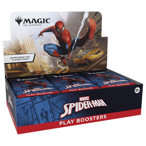 Wizards of the Coast Trading Card Games > Magic The Gathering MTG: Universes Beyond- Marvel Spider-Man Play Booster Box 00195166289779 WOCD4524