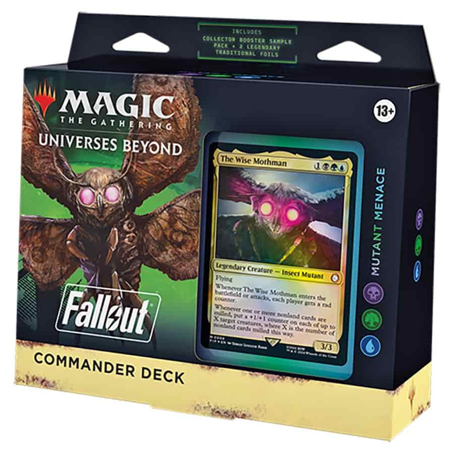 Wizards of the Coast Trading Card Games > Magic The Gathering Mutant Menace Magic the Gathering: Fallout Commander Decks 195166228532 WOCD2351