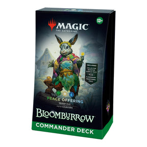 Wizards of the Coast Trading Card Games > Magic The Gathering Peace Offering Magic the Gathering: Bloomburrow Commander Decks 00195166257198 WOC D34270002