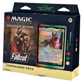 Wizards of the Coast Trading Card Games > Magic The Gathering Scrappy Survivors Magic the Gathering: Fallout Commander Decks 195166228532 WOCD2351