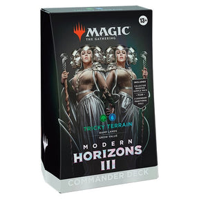 Wizards of the Coast Trading Card Games > Magic The Gathering Tricky Terrain MTG: Modern Horizons 3 Commander Decks 195166253671 WOCD3294