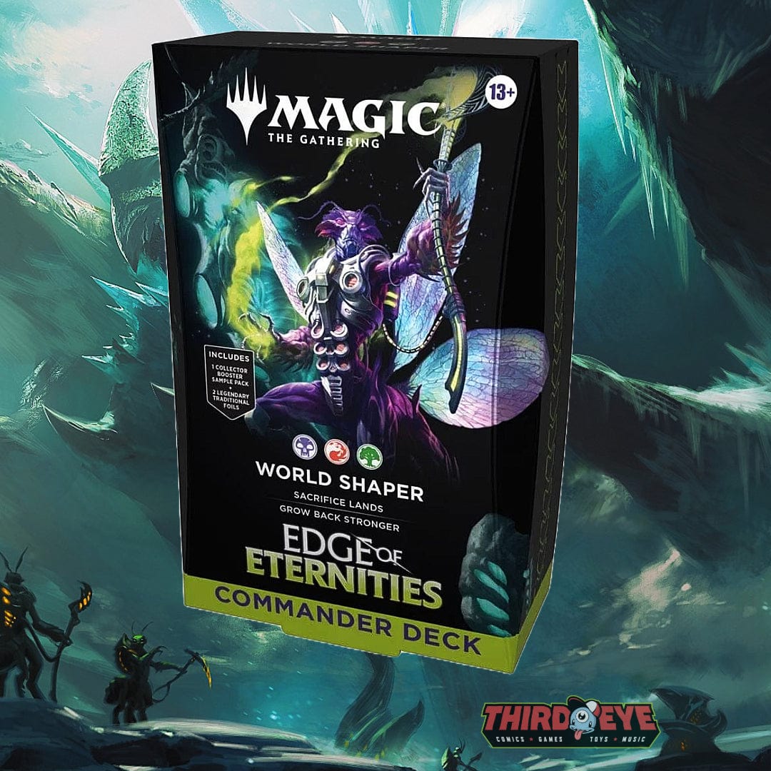 Wizards of the Coast WORLD SHAPER Magic The Gathering: Edge of Eternities Commander Decks 195166286396 WOCD4450