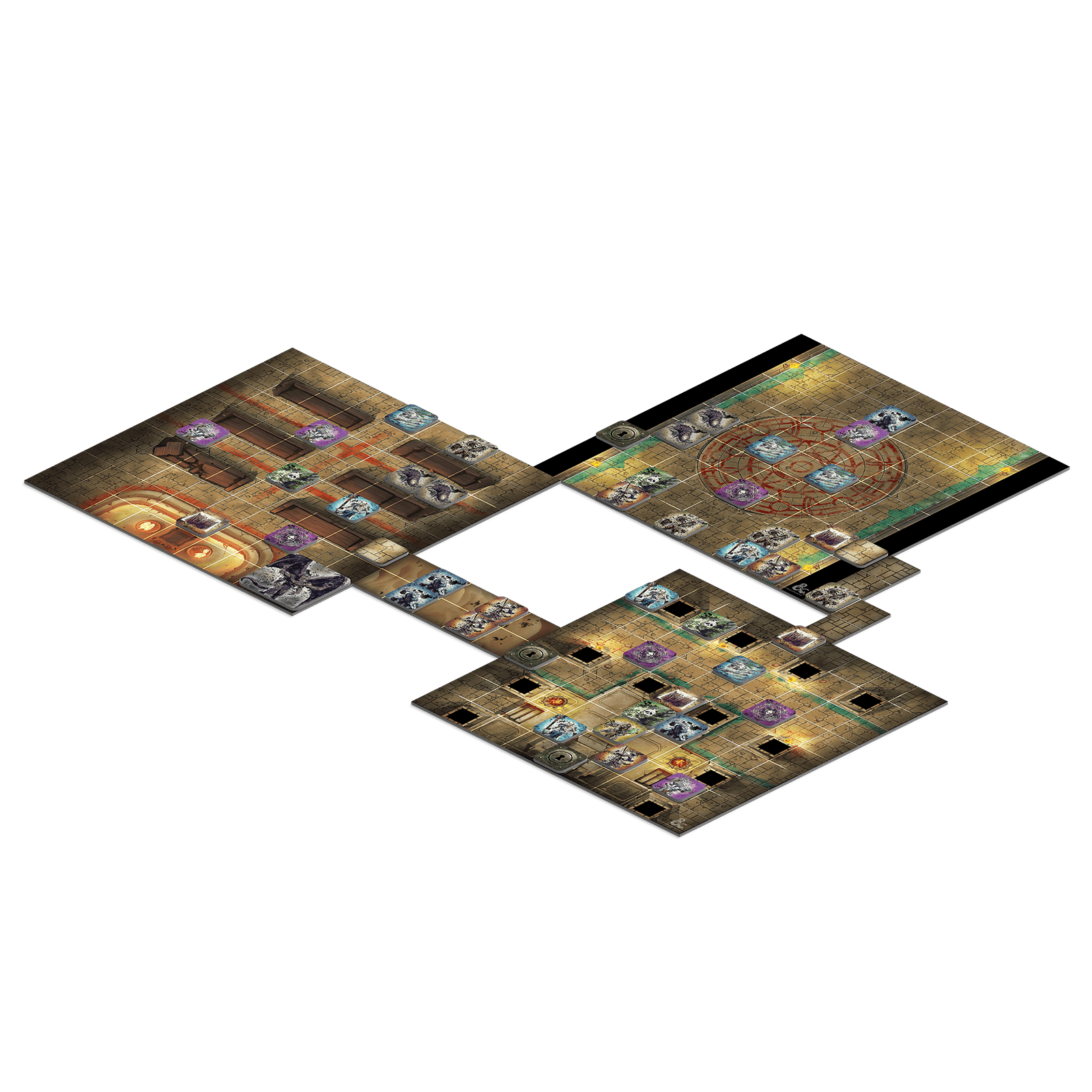 WizKids (Neca) Board Games DND ONSLAUGHT EXPANSION - TOMBS OF HORROR MAPS & MONSTERS 634482897454 634482897454