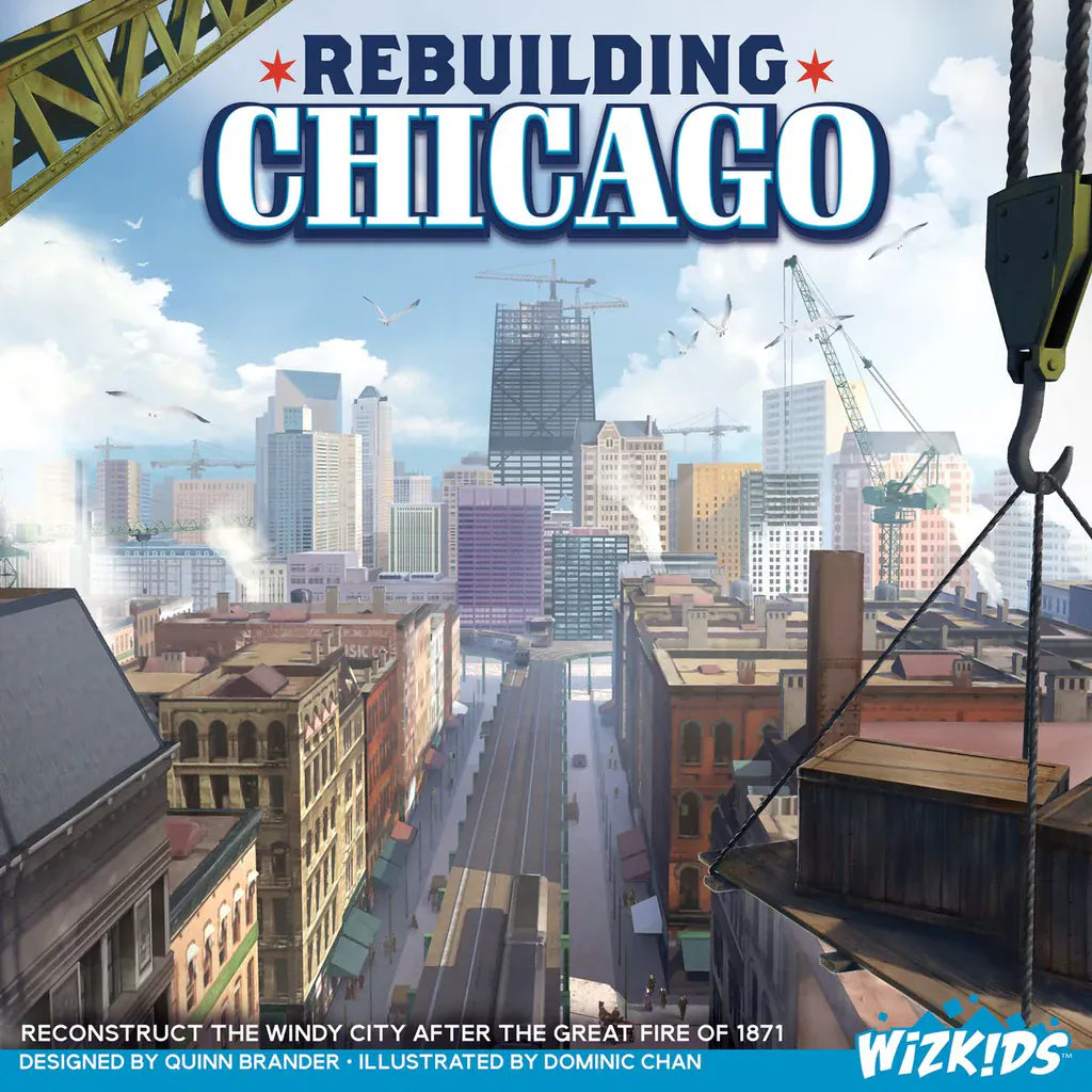 WizKids (Neca) Board Games > Large Box Games Rebuilding Chicago 634482876060 WZK87606