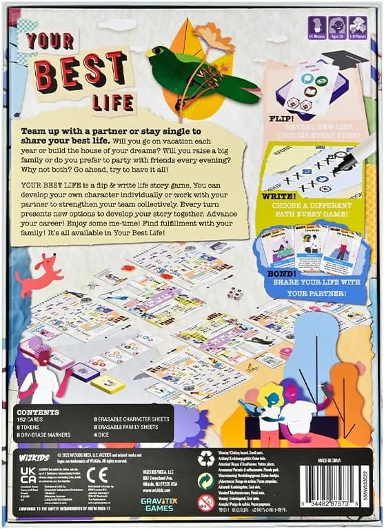 Wizkids (Neca) Board Games Your Best Life 634482875735 WZK 87573
