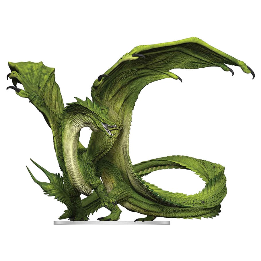 WizKids (Neca) Miniatures > Other Miniatures D&D: Icons of the Realms: Adult Green Dragon Deceiver Boxed Miniature 634482963999 WZK96399