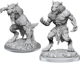 WizKids (Neca) Miniatures > WizKids Critical Role Unpainted Miniatures: W03 Fey Werewolves 634482905579 WZK 90557
