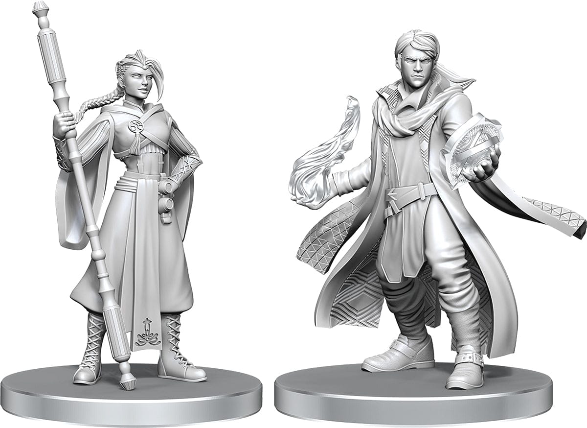 WizKids (Neca) Miniatures > WizKids Critical Role Unpainted Miniatures: W26 Beauregard Lionett & Caleb Widogast 634482907894 WZK 90789