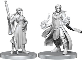 WizKids (Neca) Miniatures > WizKids Critical Role Unpainted Miniatures: W26 Beauregard Lionett & Caleb Widogast 634482907894 WZK 90789