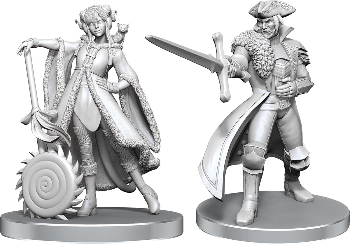 WizKids (Neca) Miniatures > WizKids Critical Role Unpainted Miniatures: W26 Jester Lavorre & Fjord Stone 634482907917 WZK 90791