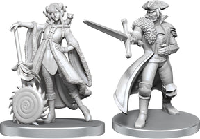 WizKids (Neca) Miniatures > WizKids Critical Role Unpainted Miniatures: W26 Jester Lavorre & Fjord Stone 634482907917 WZK 90791