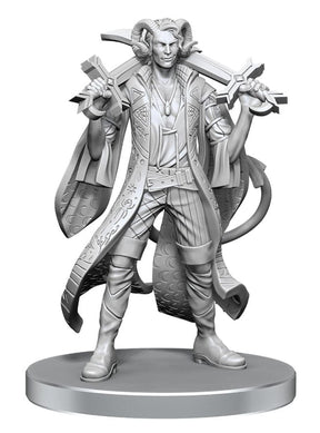 WizKids (Neca) Miniatures > WizKids Critical Role Unpainted Miniatures: W26 Mollymauk Tealeaf & Caduceus Clay 634482907900 WZK 90790