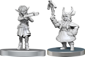 WizKids (Neca) Miniatures > WizKids Critical Role Unpainted Miniatures: W26 Veth Brenatto & Nott the Brave 634482907924 WZK 90792