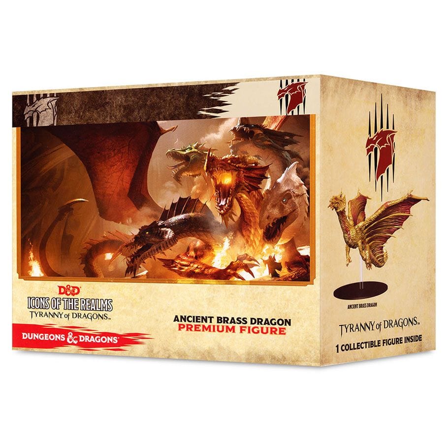 WizKids (Neca) Miniatures > WizKids D&D: Icons of the Realms 1: Brass Dragon 634482715864 WZK71586