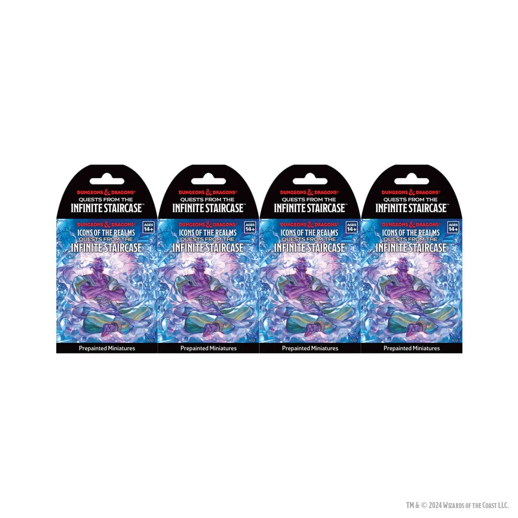 WizKids (Neca) Miniatures > WizKids D&D: Icons of the Realms: Quests from the Infinite Staircase: Booster Brick (8) 634482963135 WZK96313