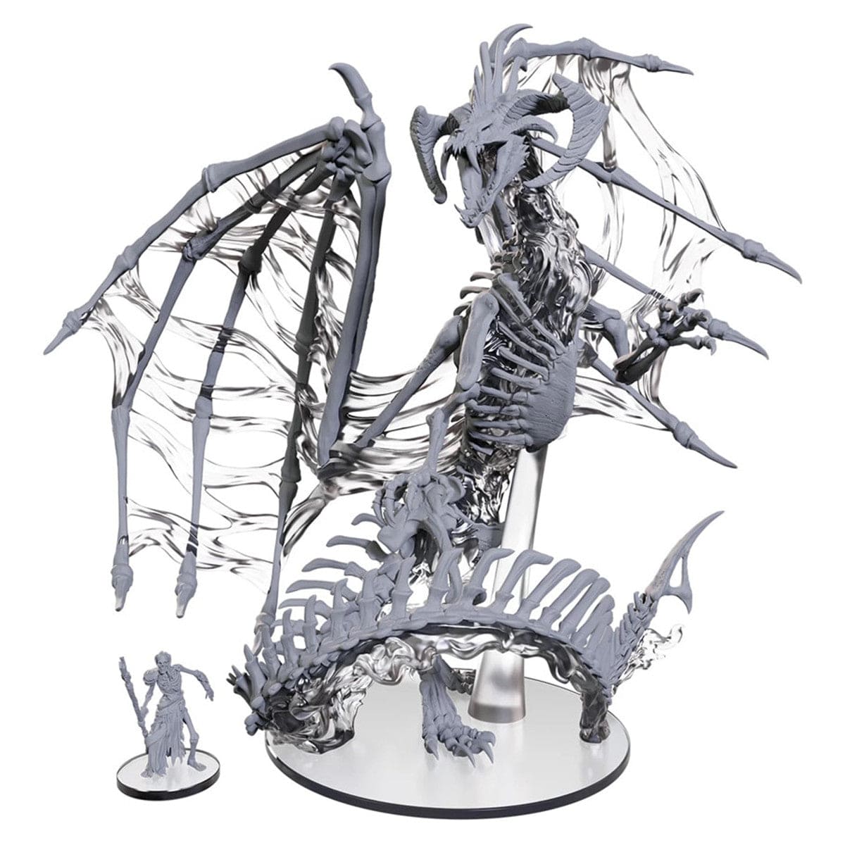 WizKids (Neca) Miniatures > WizKids D&D Nolzur's Marvelous Miniatures: Black Dracolich 634482907979 WZK90797