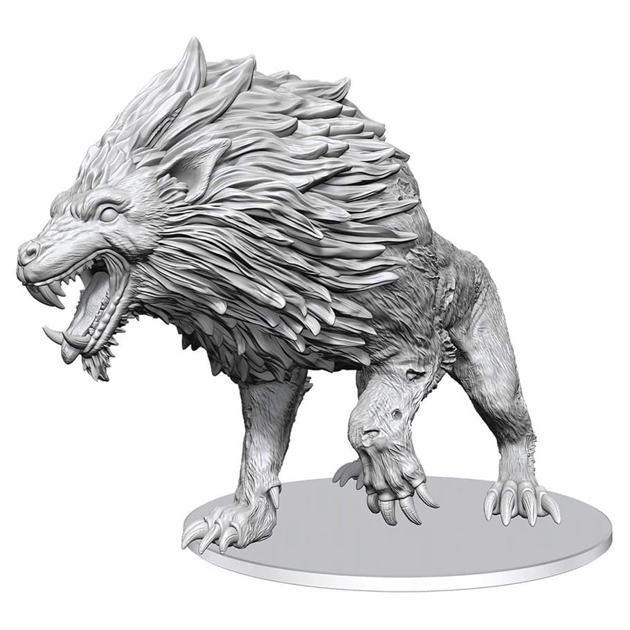 WizKids (Neca) Miniatures > WizKids D&D: Nolzur's Marvelous Miniatures: Dire Worg 634482908488 WZK90848