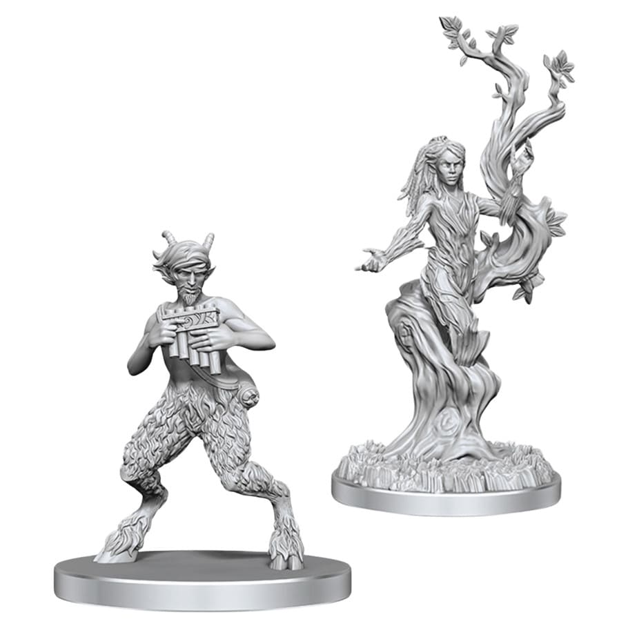 WizKids (Neca) Miniatures > WizKids D&D Nolzur's Marvelous Miniatures: Satyr & Dryad 634482908594 WZK90859