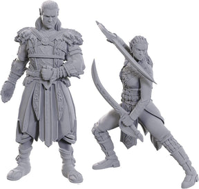 WizKids (Neca) Miniatures > WizKids D&D: Nolzur's Marvelous Unpainted Miniatures - Baldur's Gate 3, Jaheira & Halsin 634482963685 WZK 96368