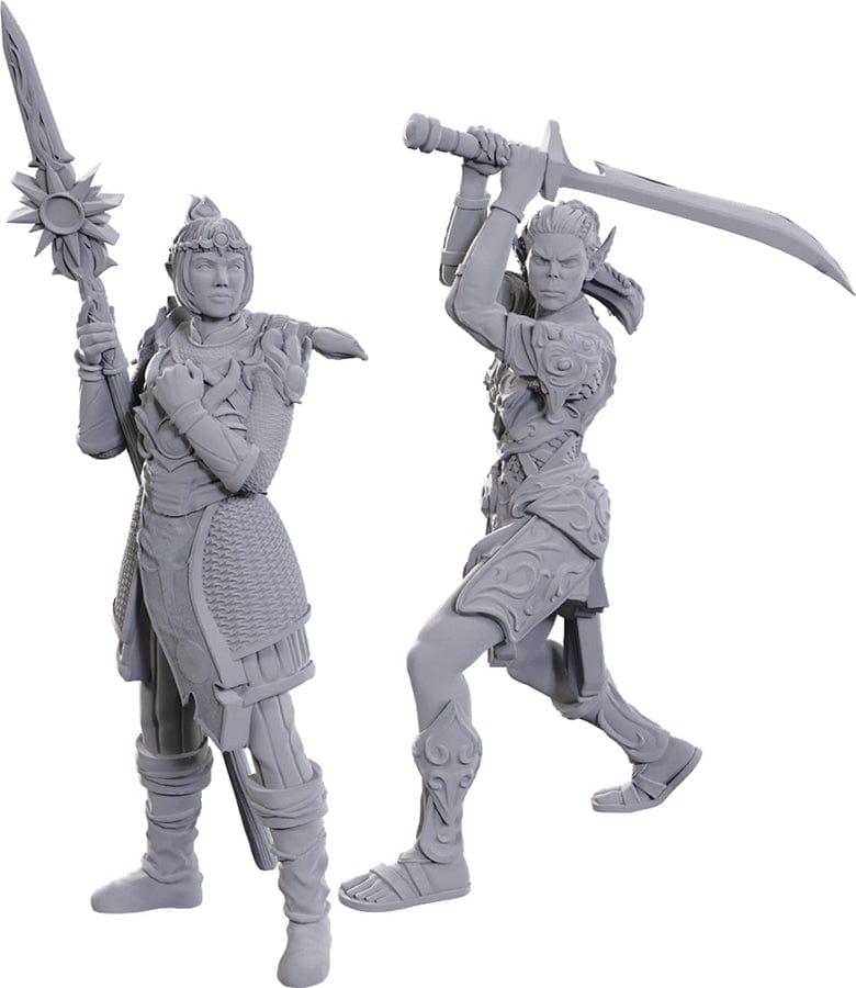 WizKids (Neca) Miniatures > WizKids D&D: Nolzur's Marvelous Unpainted Miniatures - Baldur's Gate 3, Lae'zel & Shadowheart 634482963654 WZK 96365