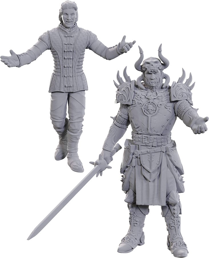 WizKids (Neca) Miniatures > WizKids D&D: Nolzur's Marvelous Unpainted Miniatures - Baldur's Gate 3, Sarevok Anchev & Raphael 634482963715 WZK 96371