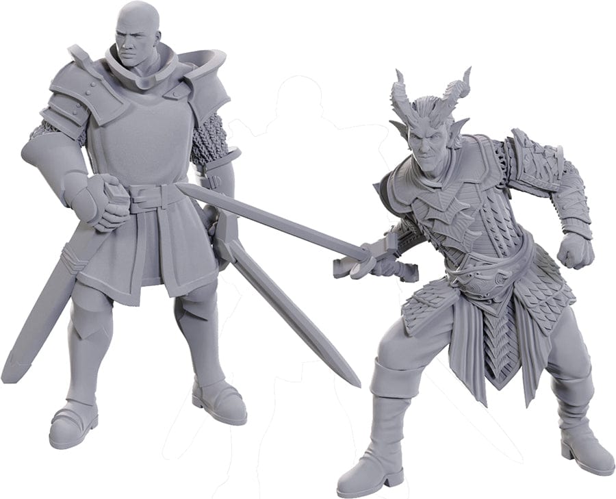 WizKids (Neca) Miniatures > WizKids D&D: Nolzur's Marvelous Unpainted Miniatures - Baldur's Gate 3, Ulder Ravengard & Zevlor 634482963708 WZK 96370