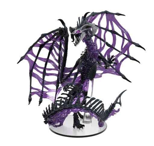 WizKids (Neca) Miniatures > WizKids Dungeons & Dragons: Icons of the Realms - Black Dracolich Boxed Miniature 634482963227 WZK 96322