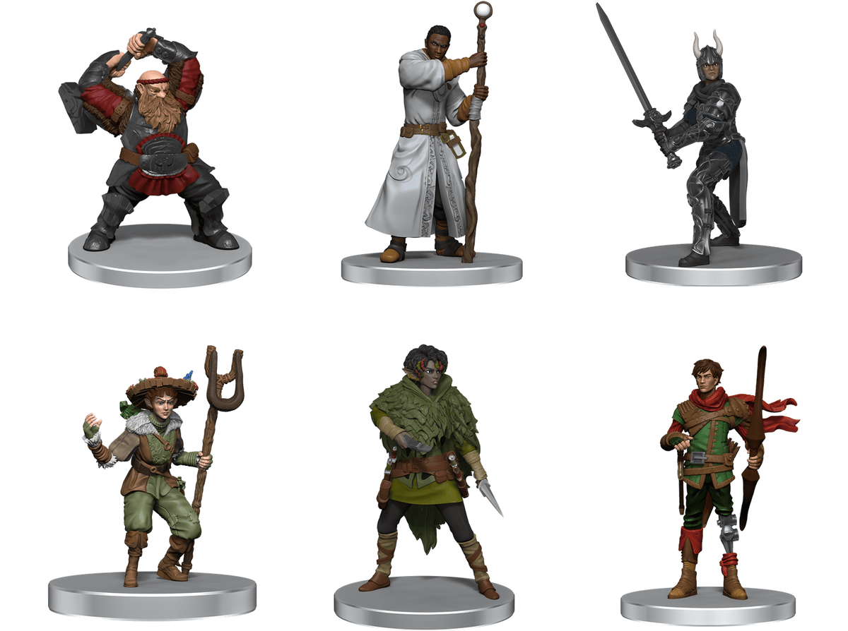 Wizkids (NECA) Miniatures > WizKids Dungeons & Dragons: Icons of the Realms Dragonlance - Warrior Set 634482962336 WZK 96233