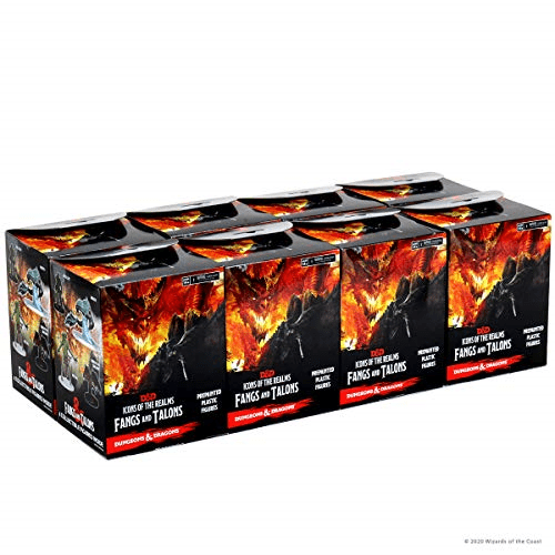 WizKids (Neca) Miniatures > WizKids Dungeons & Dragons: Icons of the Realms - Set 15 Fangs and Talons Booster Pack (Case of 8) 634482960004 WZK 96000