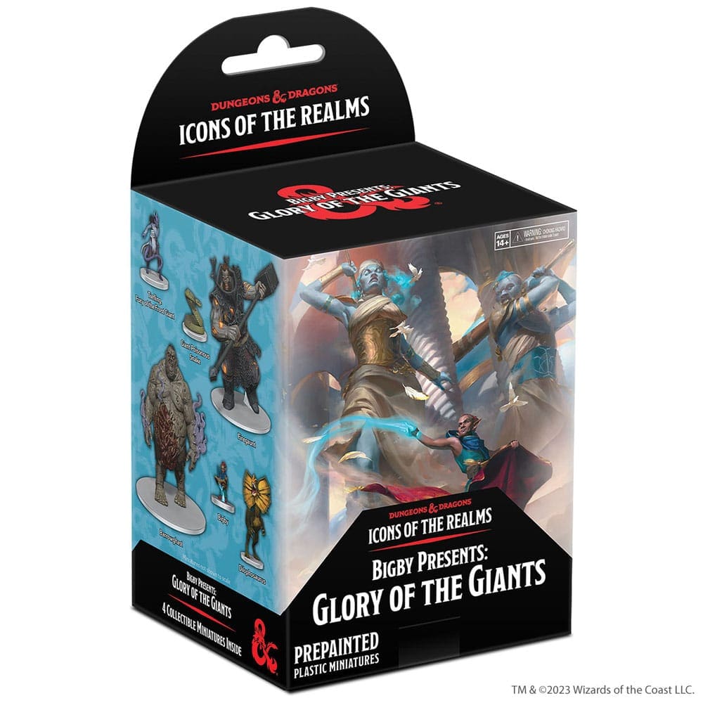 Dungeons & Dragons: Icons of the Realms Set 27 Bigby Presents Glory of the Giants - Booster Pack