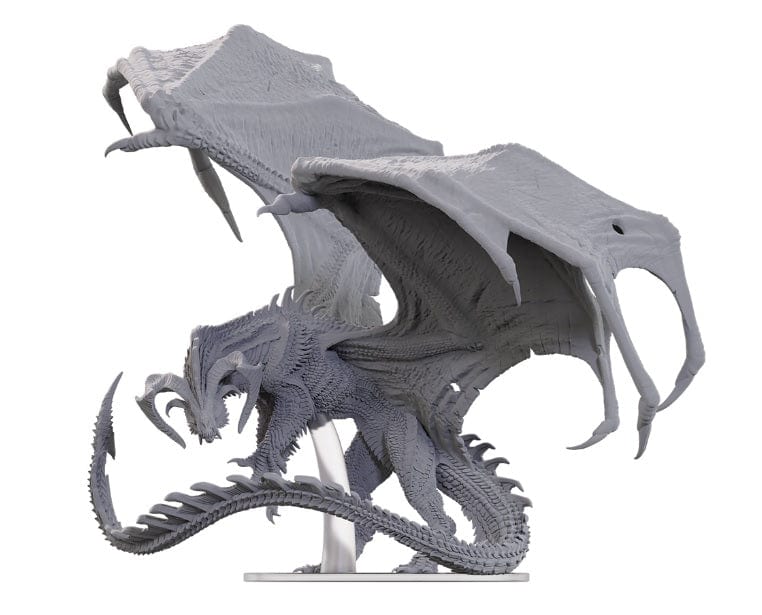 WizKids (Neca) Miniatures > WizKids Dungeons & Dragons: Nolzur's Marvelous Unpainted Miniatures - Adult Black Dragon [NEW] 634482907733 WZK 90773