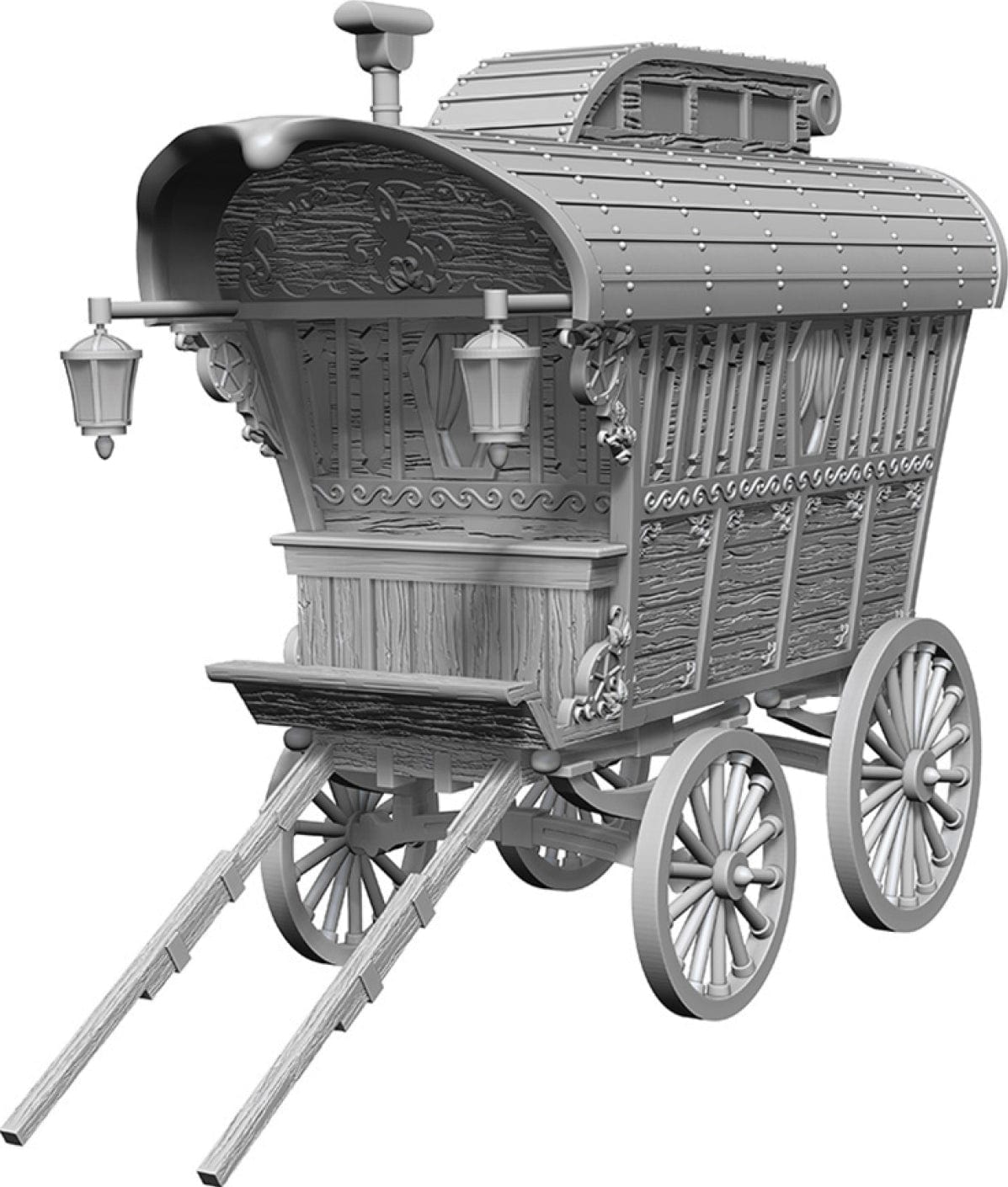 WizKids (Neca) Miniatures > WizKids Dungeons & Dragons: Nolzur's Marvelous Unpainted Miniatures - Adventurer's Campsite 634482732205 WZK 73220