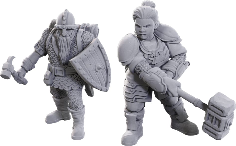 WizKids (Neca) Miniatures > WizKids Dungeons & Dragons Nolzur's Marvelous Unpainted Miniatures: Limited Edition 50th Anniversary - Dwarves 634482907337 WZK 90733