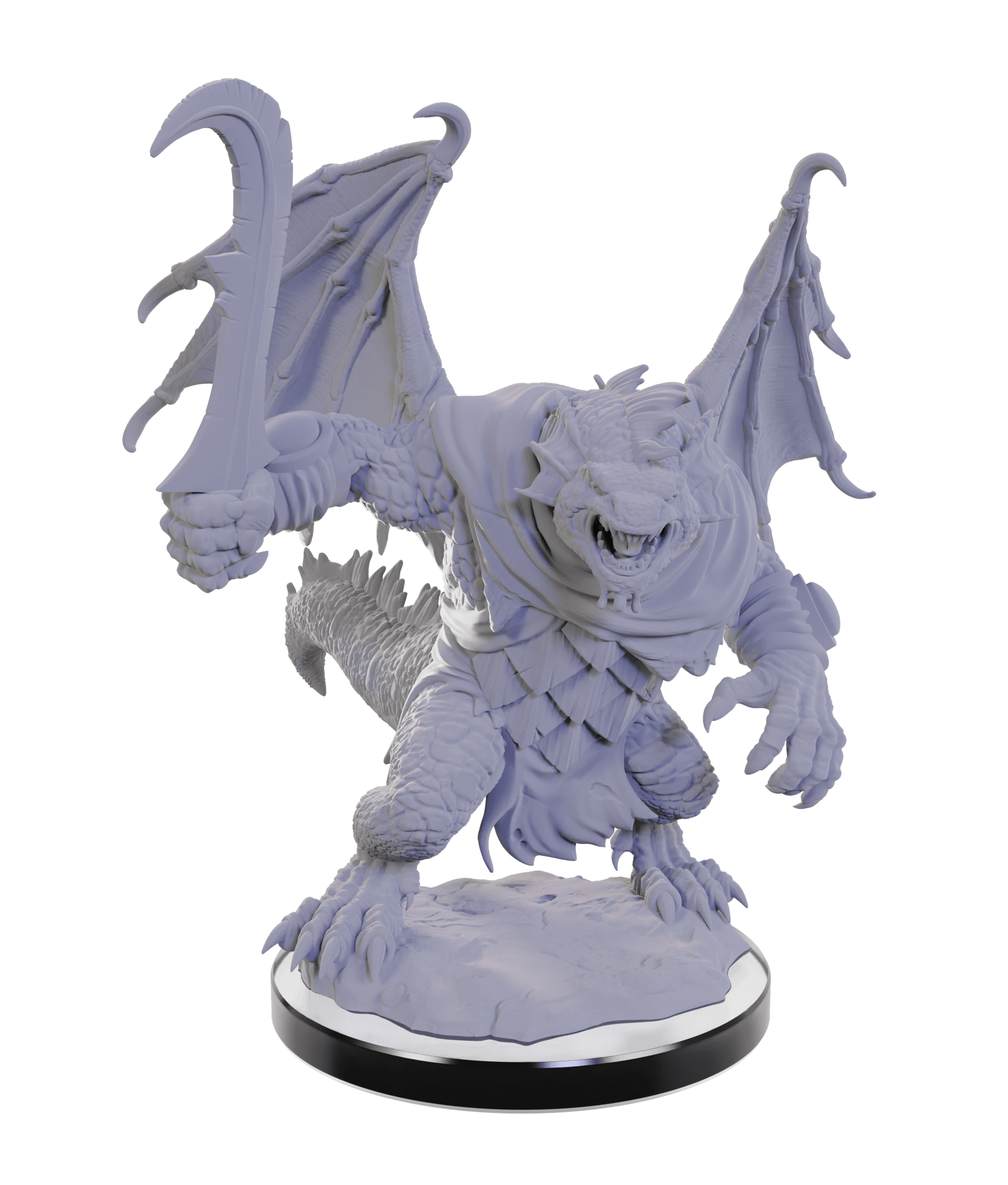 WizKids (Neca) Miniatures > WizKids Dungeons & Dragons: Nolzur's Marvelous Unpainted Miniatures - W22 Draconian Mage & Foot Soldier 634482906835 WZK 90683