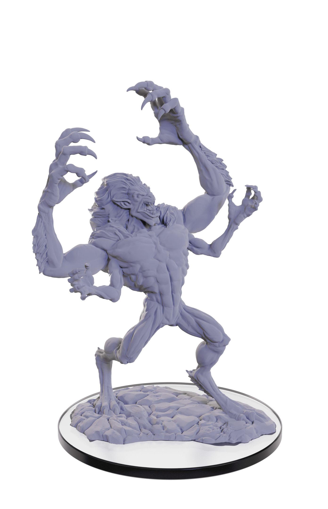 WizKids (Neca) Miniatures > WizKids Dungeons & Dragons: Nolzur's Marvelous Unpainted Miniatures - W22 Draegloth 634482906798 WZK 90679