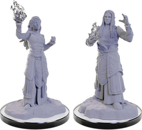 WizKids (Neca) Miniatures > WizKids Dungeons & Dragons: Nolzur's Marvelous Unpainted Miniatures - W22 Elf Wizards 634482906729 WZK 90672