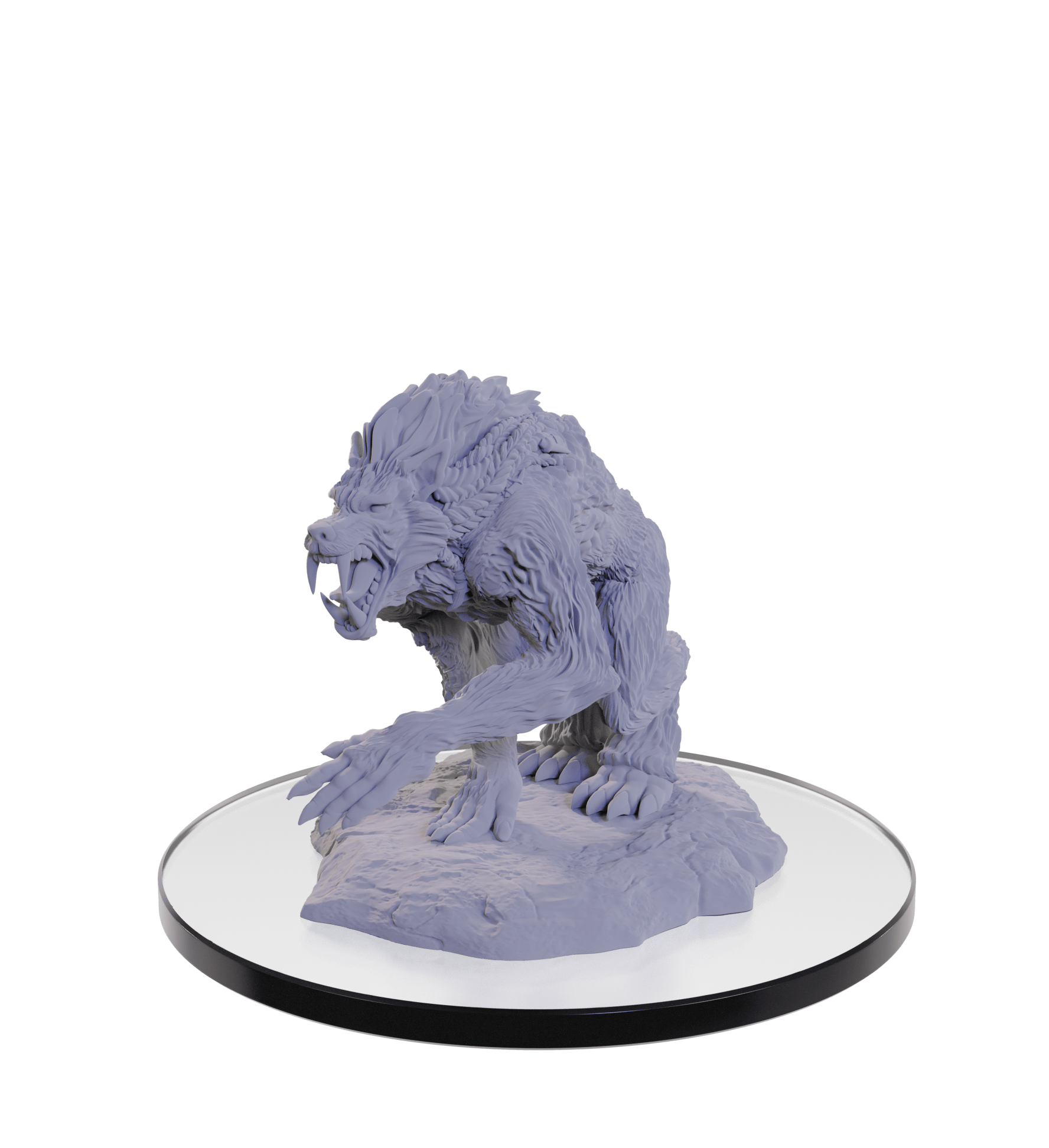 WizKids (Neca) Miniatures > WizKids Dungeons & Dragons: Nolzur's Marvelous Unpainted Miniatures - W22 Loup Garou 634482906743 WZK 90674