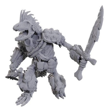 WizKids (Neca) Miniatures > WizKids Dungeons & Dragons Nolzur's Marvelous Unpainted Miniatures: W23 Lizardfolk Skeleton 634482901175 WZK 90117