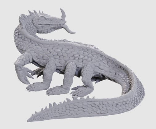 WizKids (Neca) Miniatures > WizKids Dungeons & Dragons: Nolzur's Marvelous Unpainted Miniatures - W24 Classic Basilisk 634482907399 WZK 90739